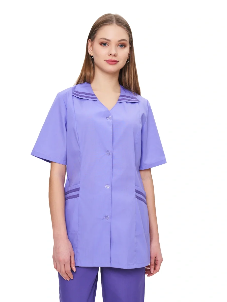 Костюм женский "Сфера" сиреневый с лиловым - фото 1