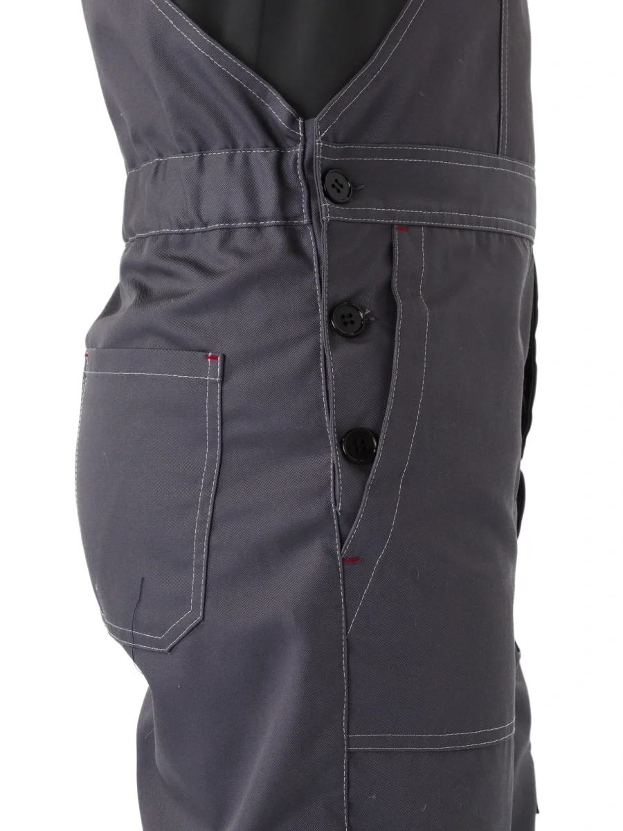 Полукомбинезон рабочий "Дрегер" серый - фото 5
