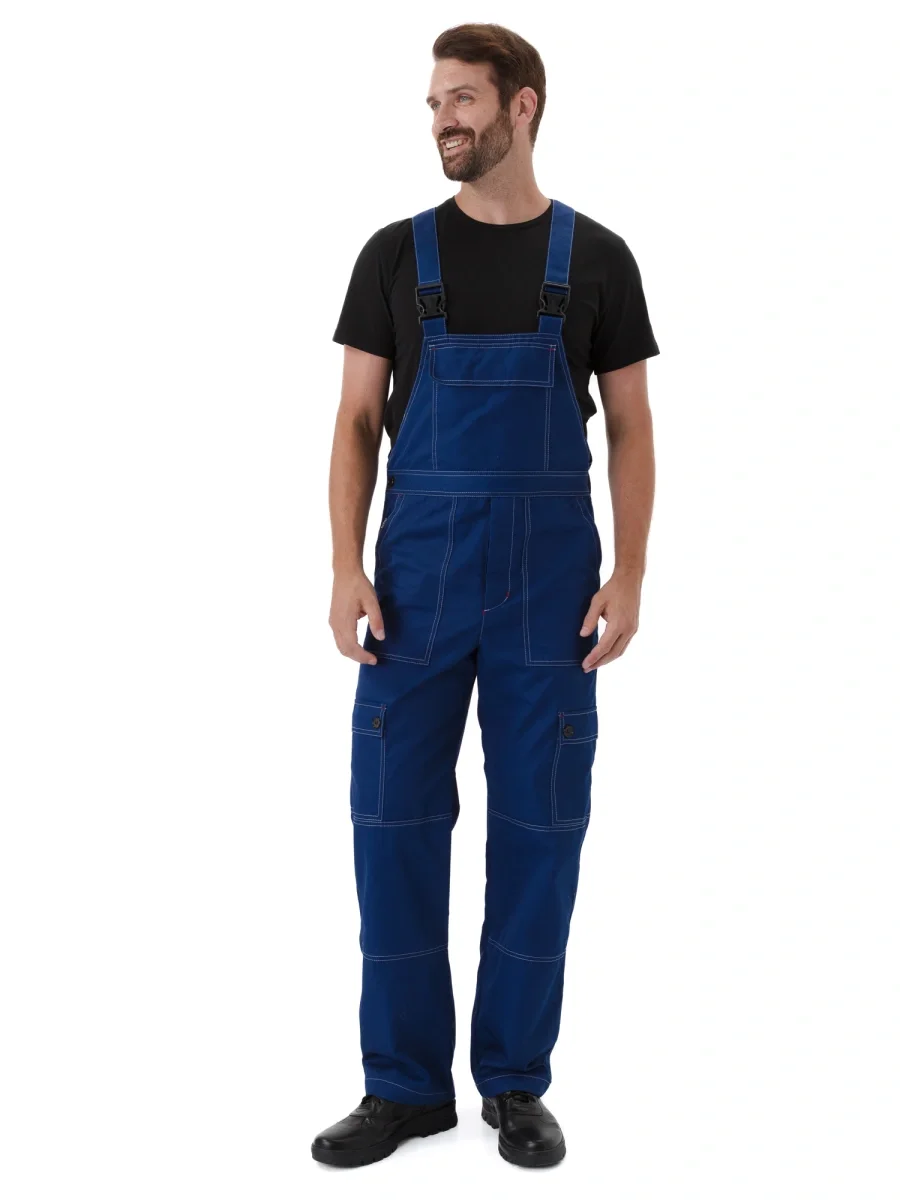 Полукомбинезон рабочий "Дрегер" т.синий - фото 3