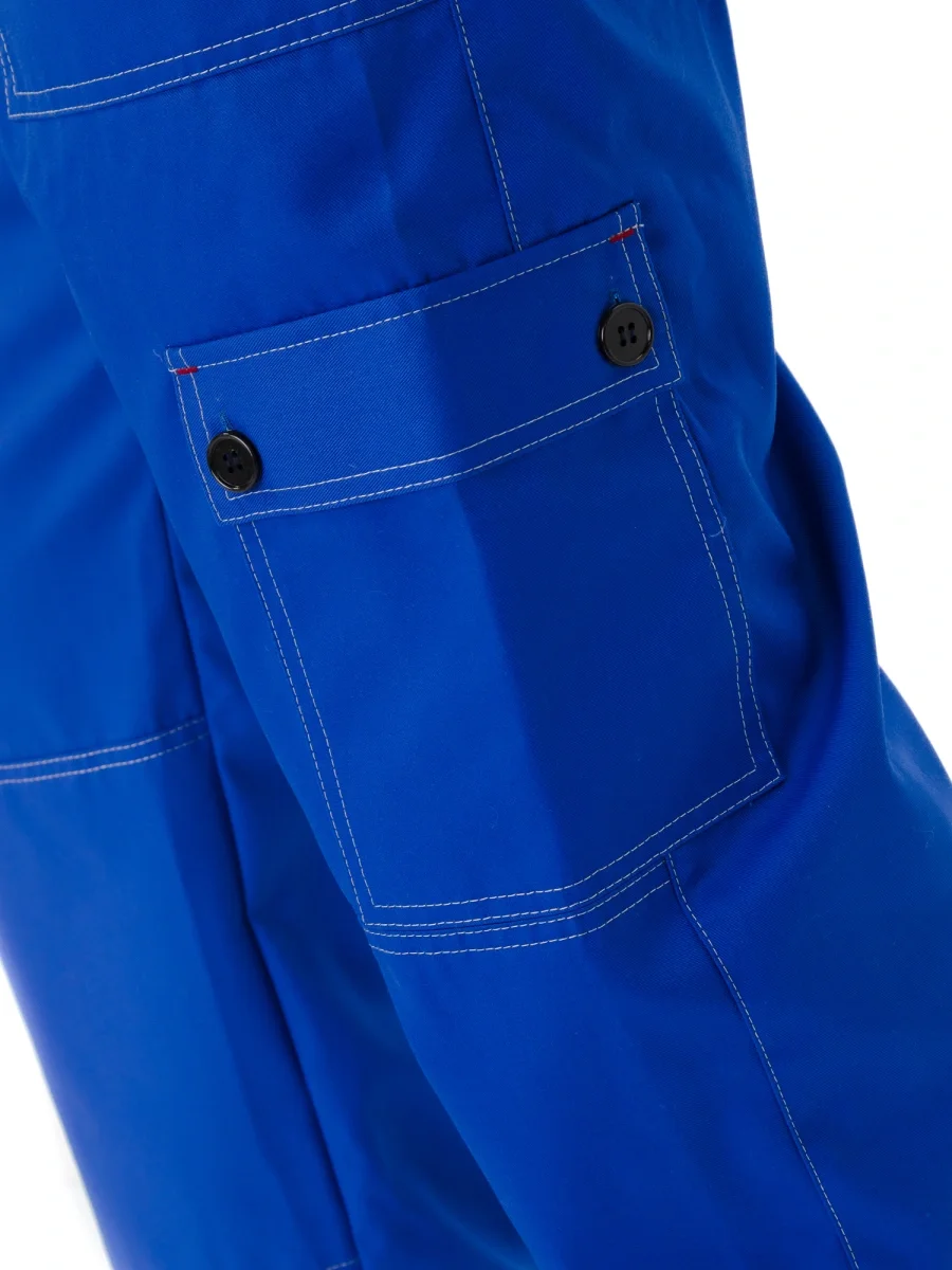 Полукомбинезон рабочий "Дрегер" васильковый - фото 4