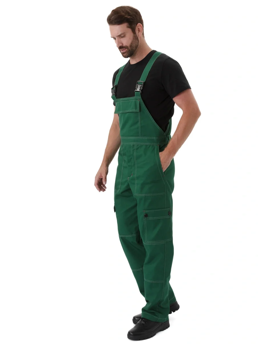 Полукомбинезон рабочий "Дрегер" т.зеленый - фото 11
