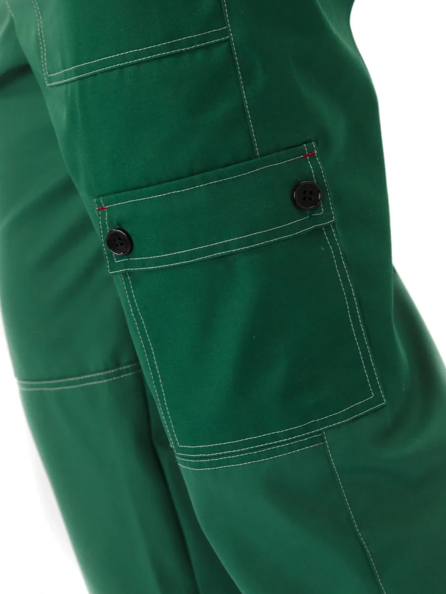 Полукомбинезон рабочий "Дрегер" т.зеленый - фото 8