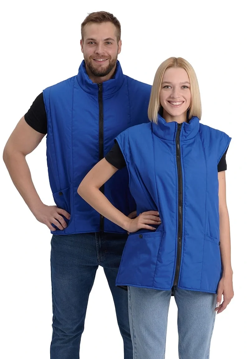 Жилет утепленный "РЕЙНИР", цвет: васильковый - фото 1