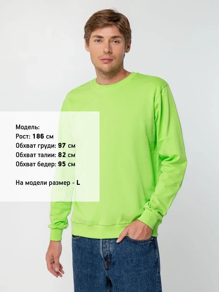 Свитшот Toima 2.0, зеленое яблоко - фото 5