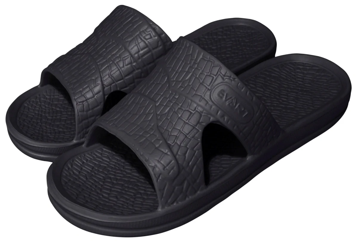 Тапочки ЭВА СТЭП (ЖАНЕТТ) мужские, черные - фото 1