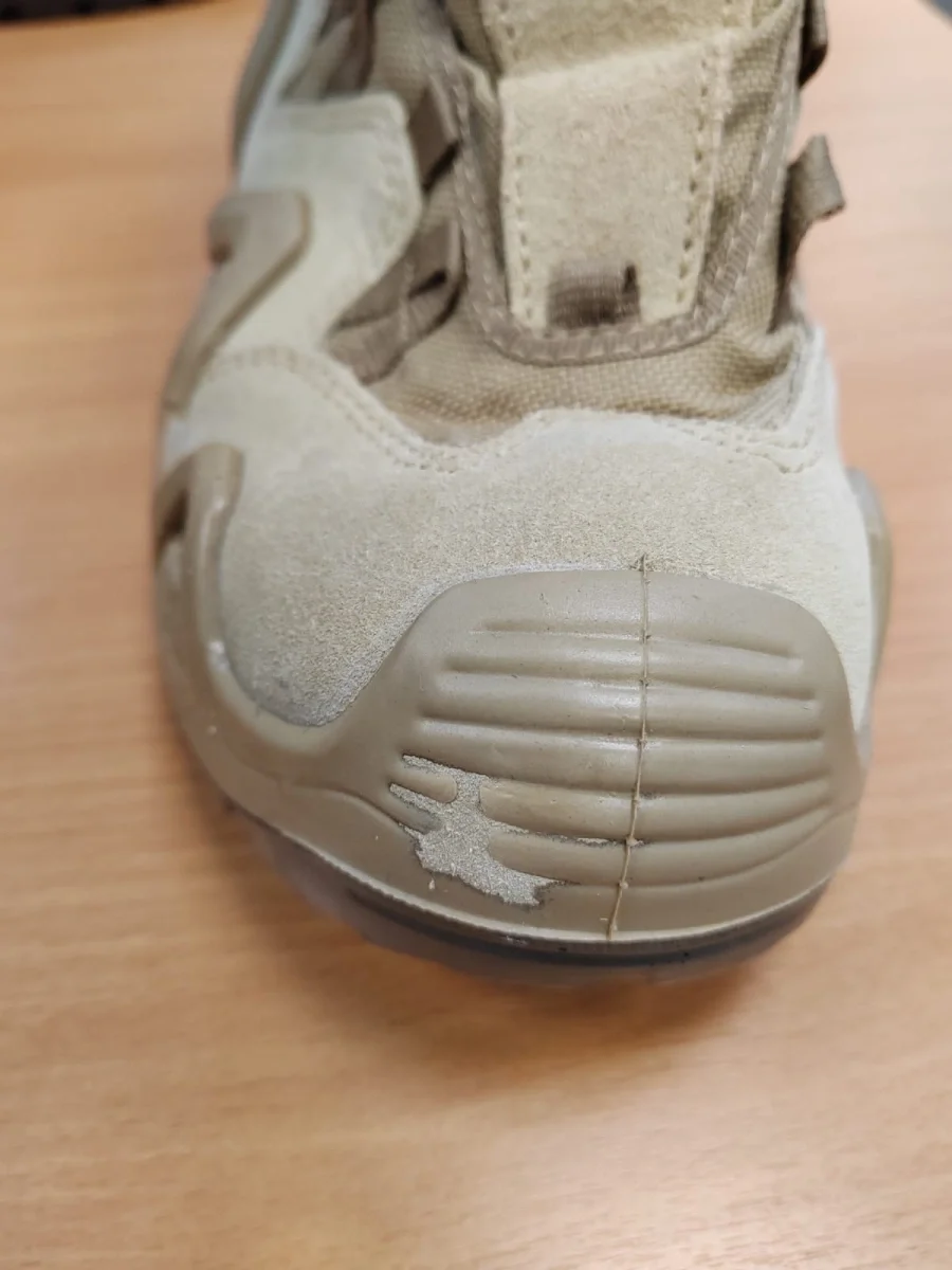 Ботинки с высокими берцами тактические "ТАРАНТУЛ" цвет: бежевый (УЦЕНКА) - фото 10