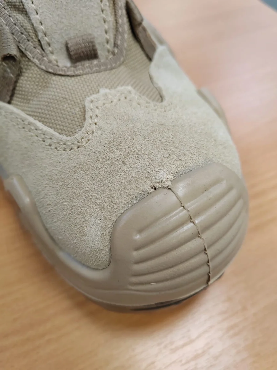 Ботинки с высокими берцами тактические "ТАРАНТУЛ" цвет: бежевый (УЦЕНКА) - фото 6