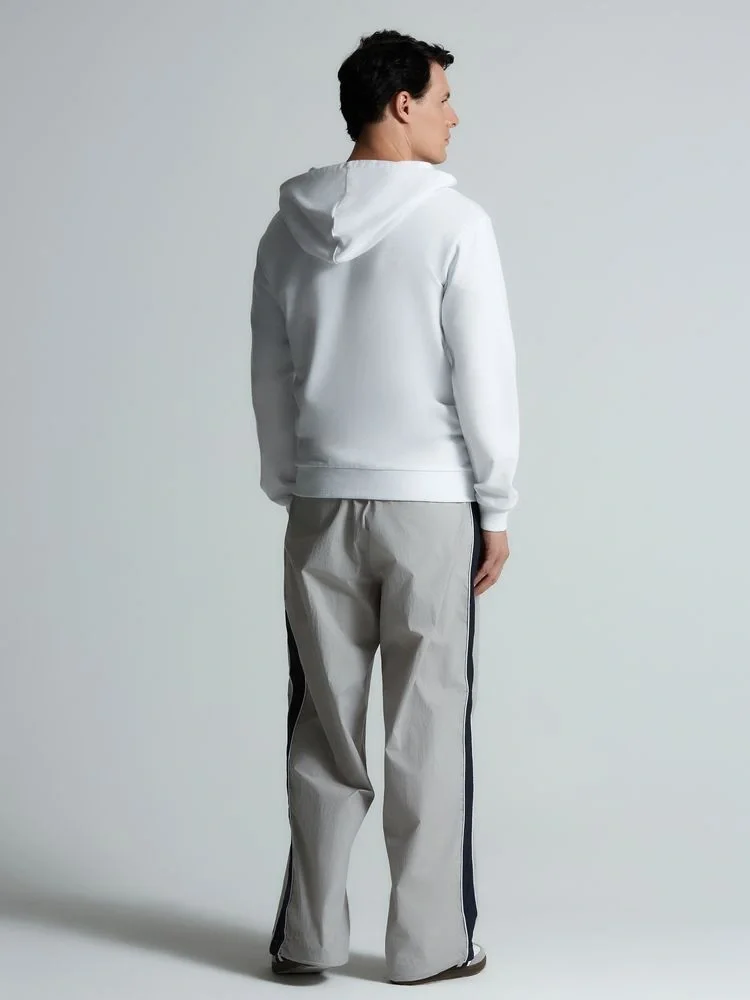 Толстовка на молнии с капюшоном Siverga 2.0, белая - фото 10