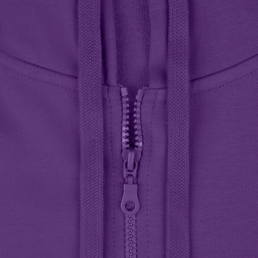 Толстовка на молнии с капюшоном Siverga 2.0, фиолетовая - фото 8