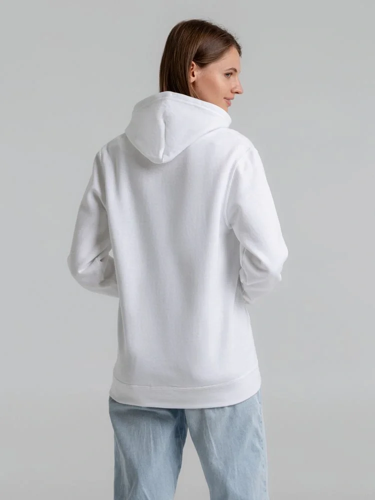 Толстовка с капюшоном Snake II белая - фото 13