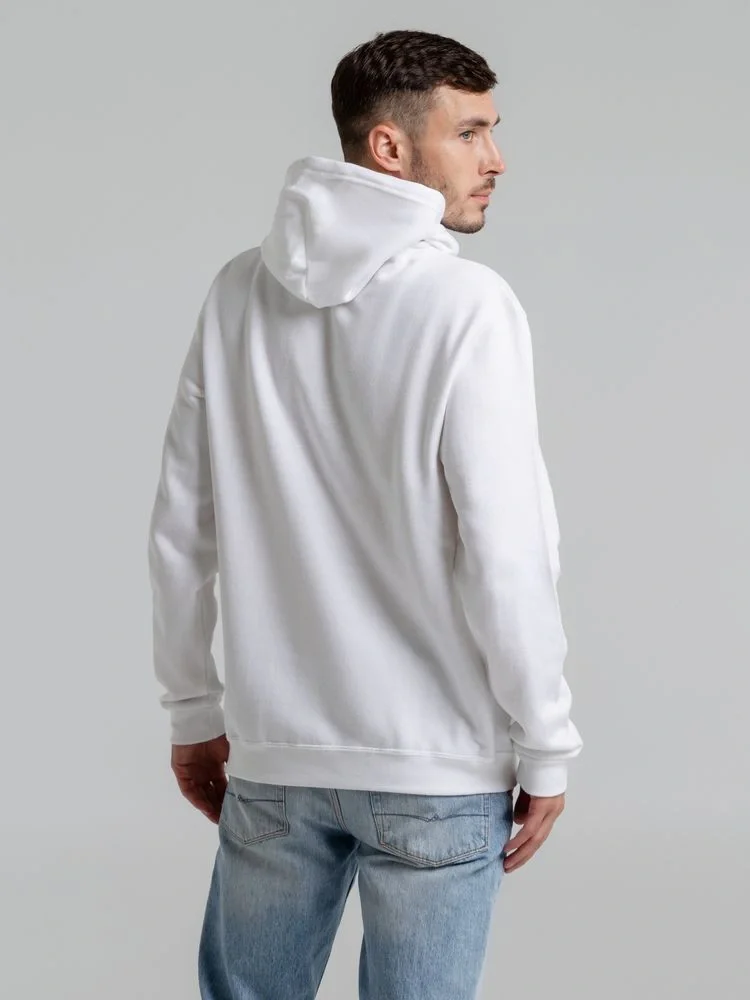 Толстовка с капюшоном Snake II белая - фото 15