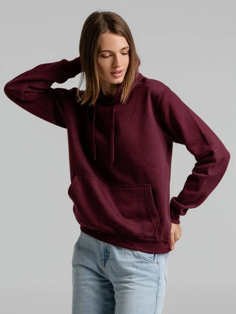 Толстовка с капюшоном Snake II бордовая - фото 12