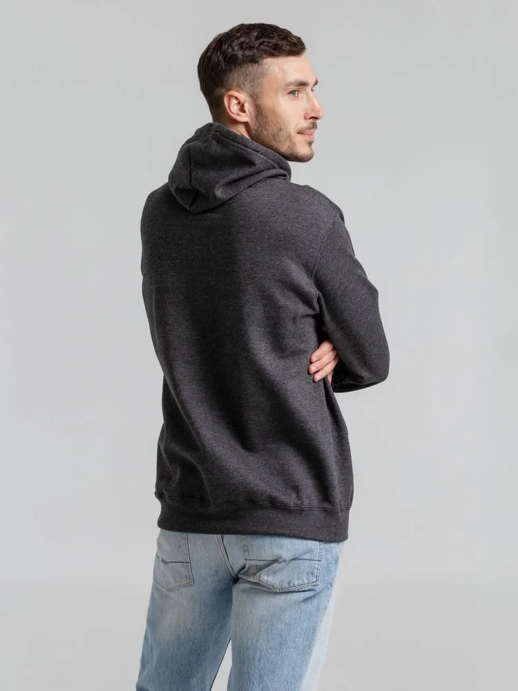 Толстовка с капюшоном Snake II черный меланж - фото 15