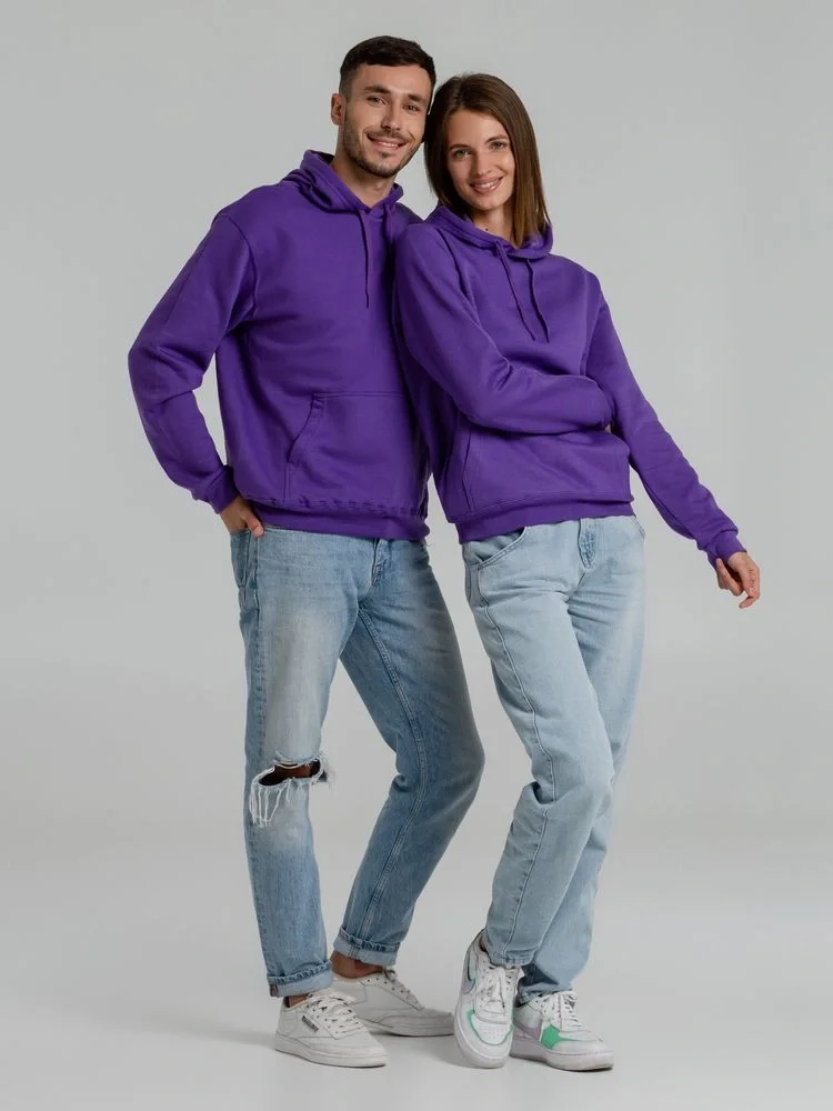 Толстовка с капюшоном Snake II темно-фиолетовая - фото 16