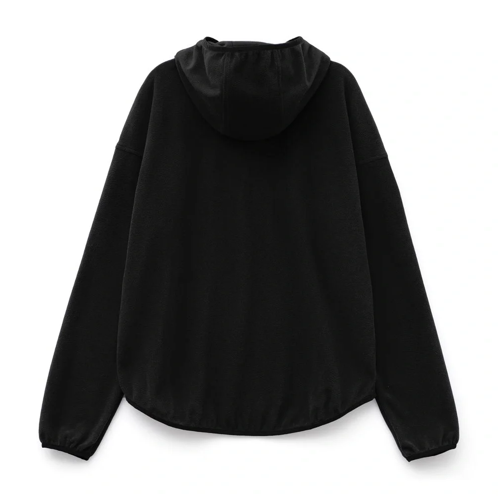 Анорак флисовый унисекс Fliska, черный - фото 2