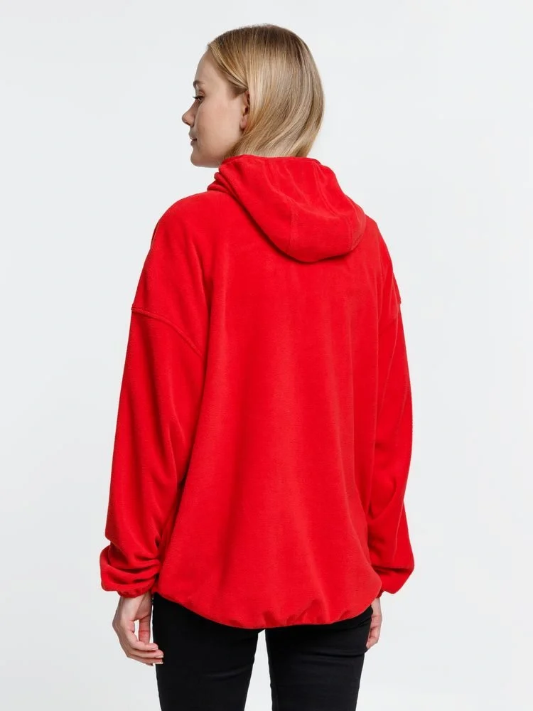 Анорак флисовый унисекс Fliska, красный - фото 7