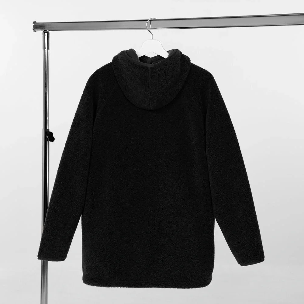 Анорак унисекс Oblako, черный - фото 2