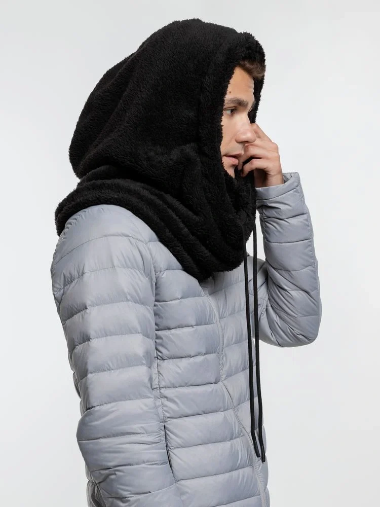 Балаклава-капюшон Flocky, черная - фото 4