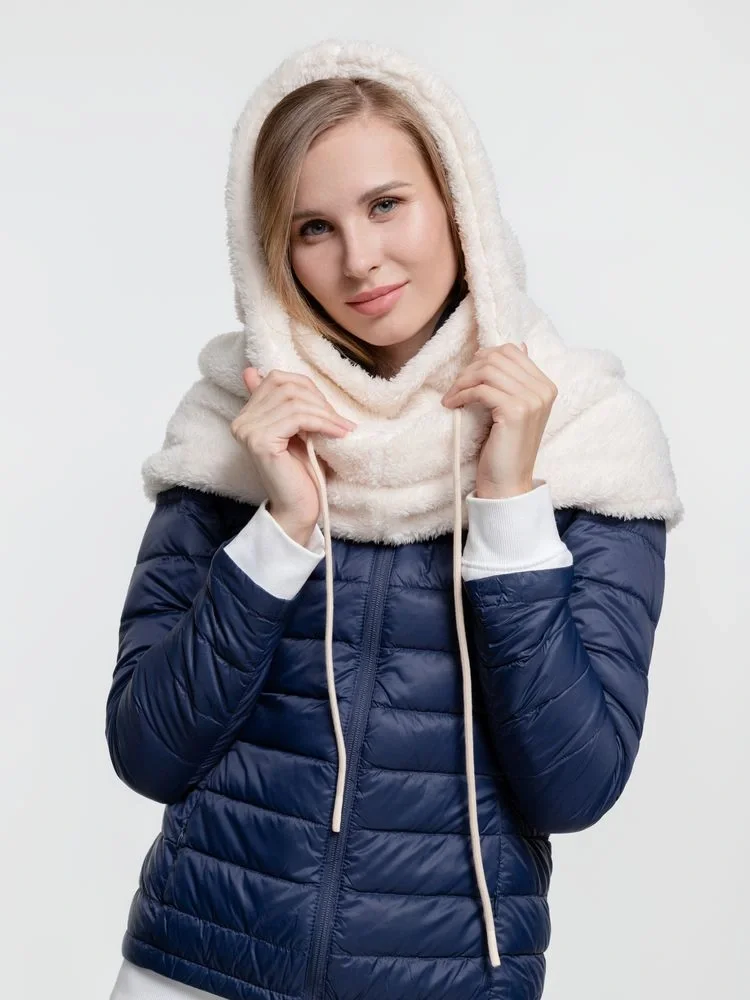 Балаклава-капюшон Flocky, молочно-белая - фото 3