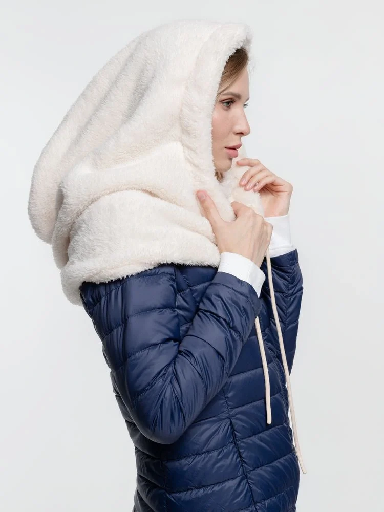 Балаклава-капюшон Flocky, молочно-белая - фото 5