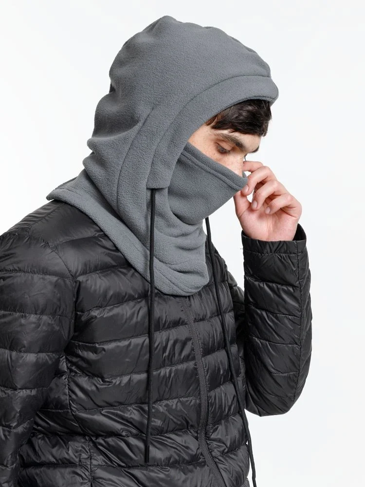 Балаклава-капюшон Nesse, серая - фото 6