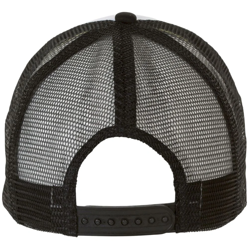 Бейсболка Bubble, черная с белым - фото 4