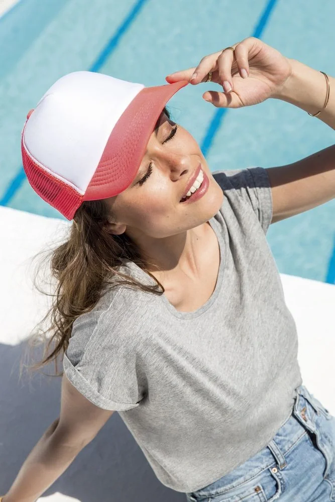 Бейсболка Bubble, зеленый неон с белым - фото 5