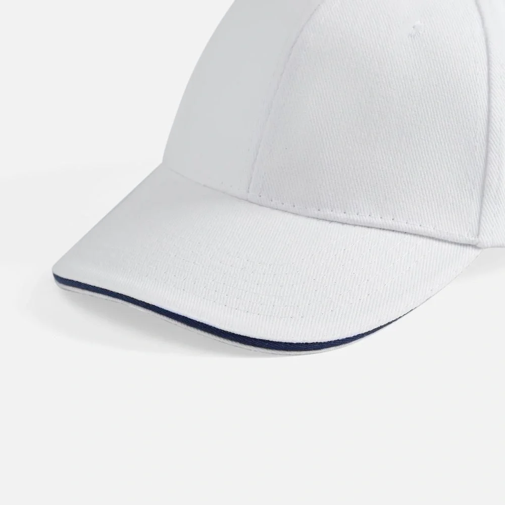 Бейсболка Buffalo, белая с темно-синим - фото 11