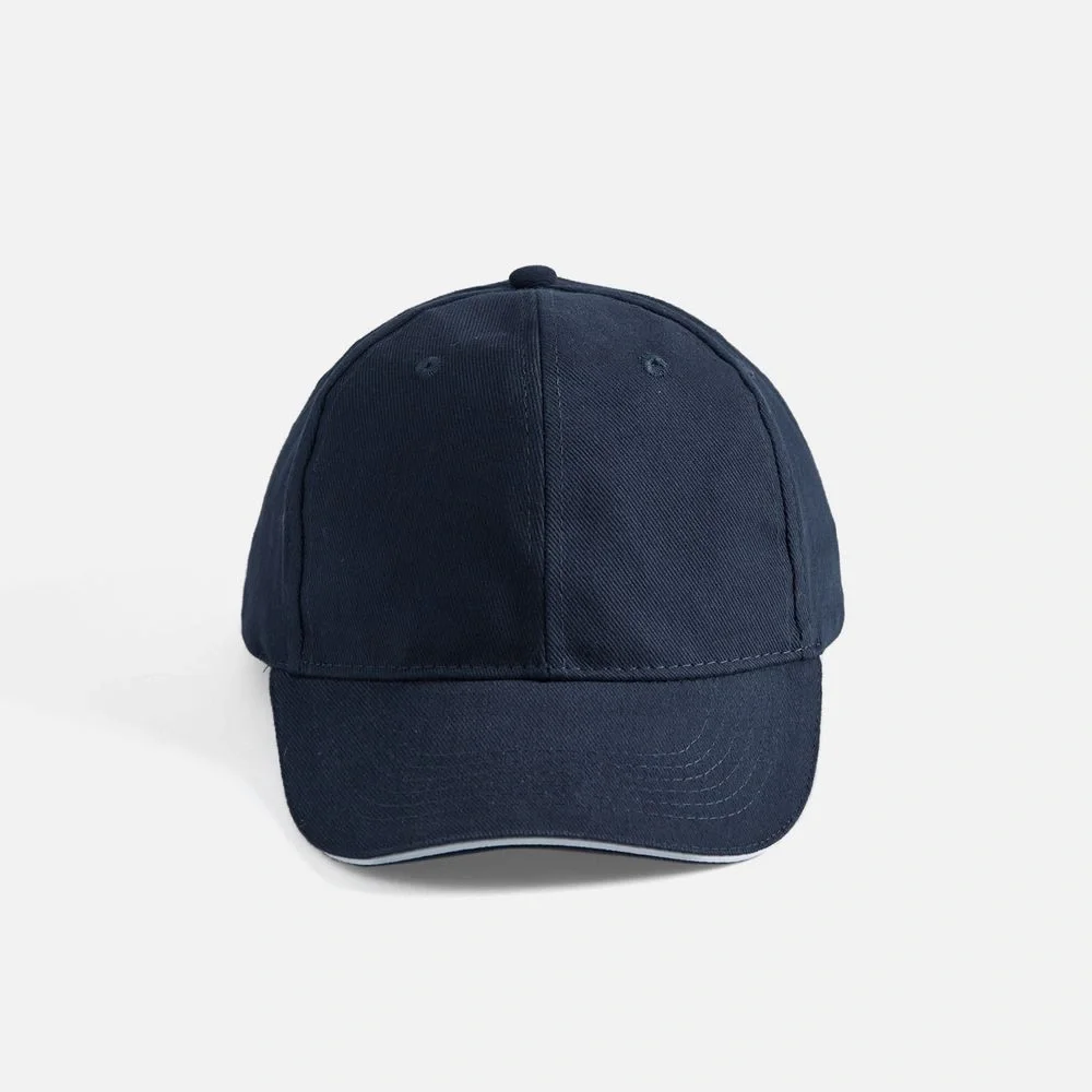 Бейсболка Buffalo, темно-синяя с белым - фото 9