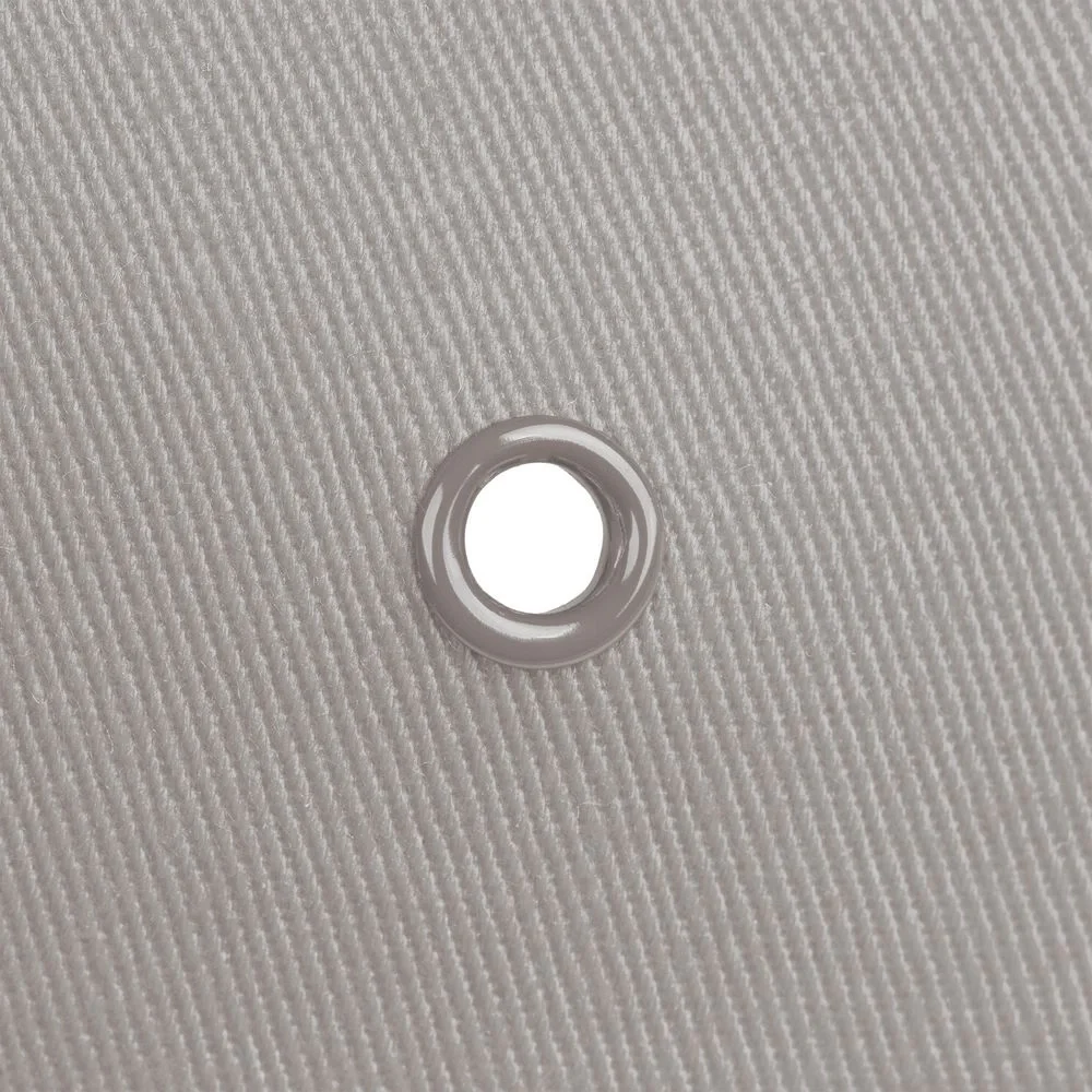 Бейсболка Canopy, серая с черным кантом - фото 8