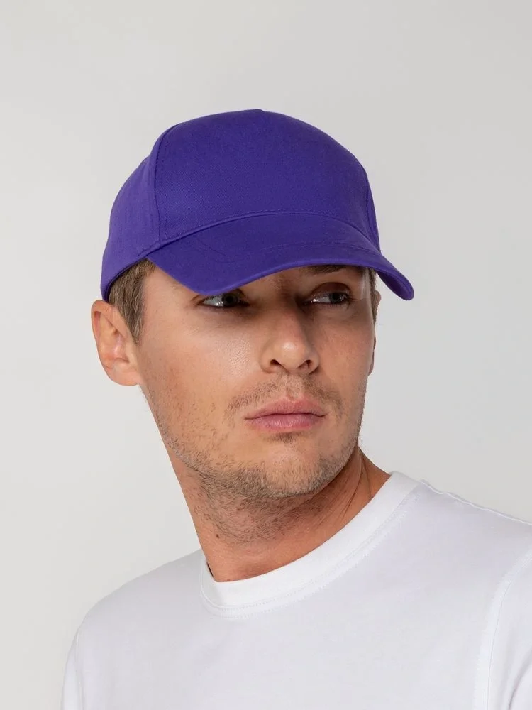 Бейсболка Convention, фиолетовая - фото 6