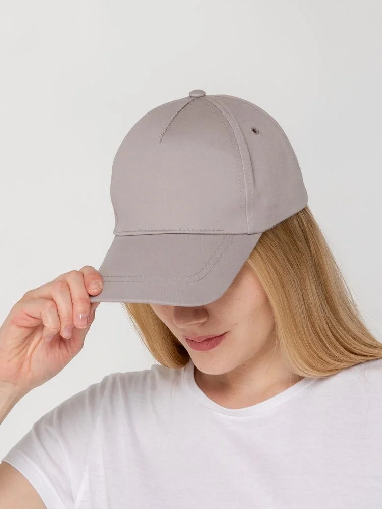 Бейсболка Convention, серая - фото 10