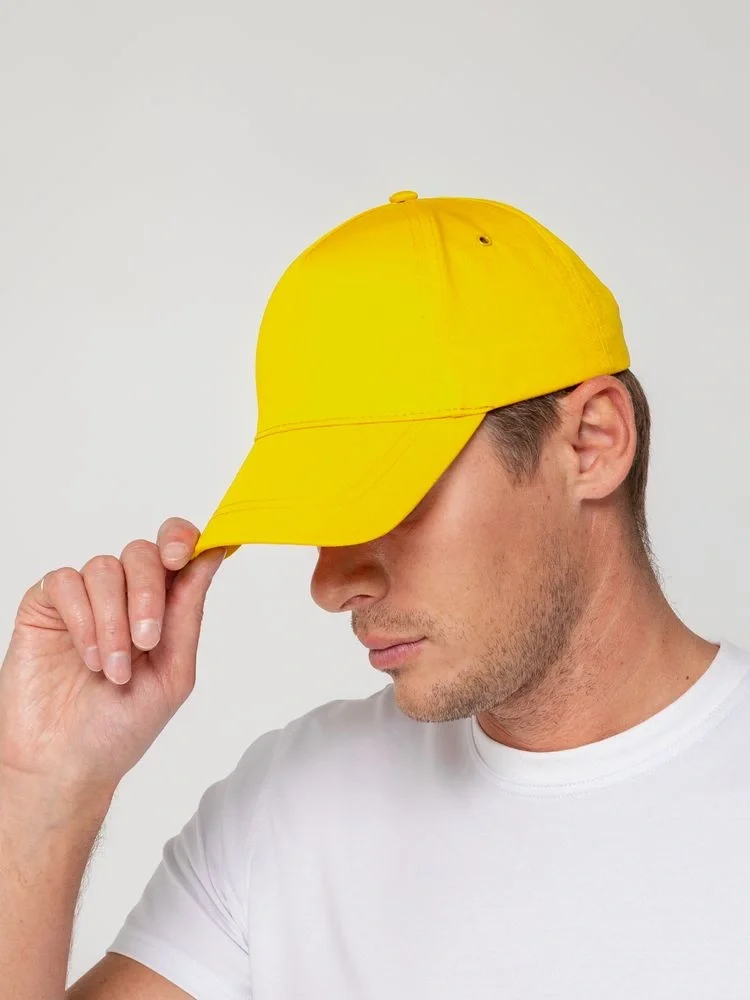 Бейсболка Convention, желтая - фото 5