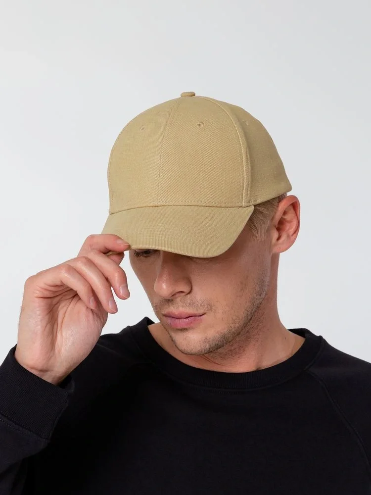 Бейсболка Hillside, бежевая - фото 10