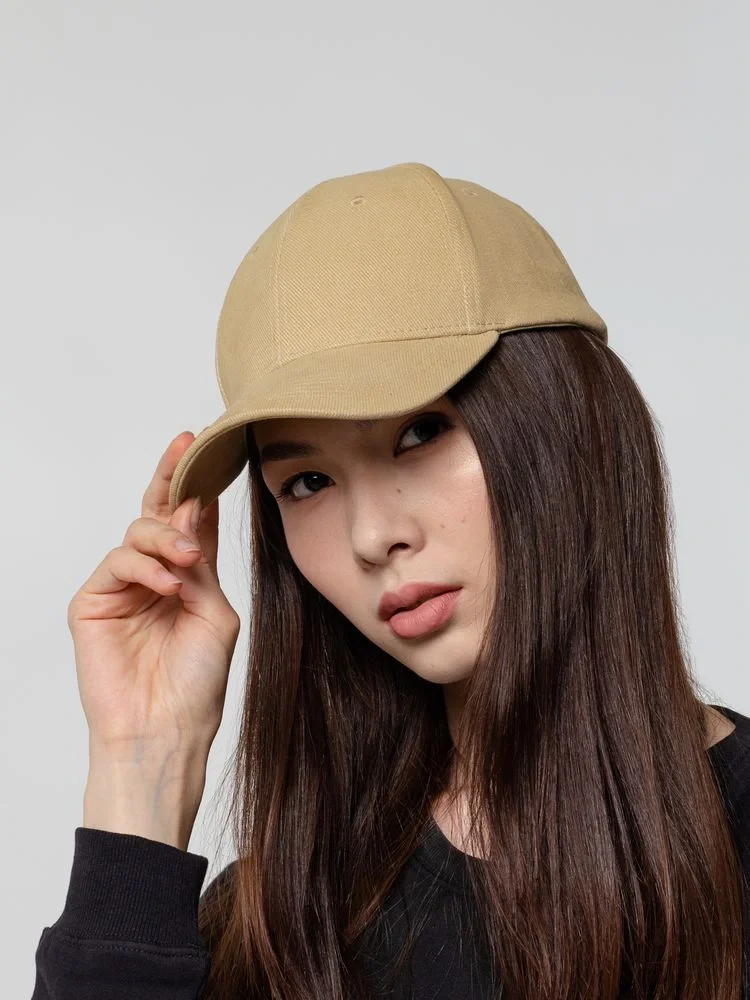 Бейсболка Hillside, бежевая - фото 5