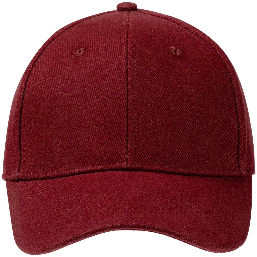 Бейсболка Hillside, бордовая - фото 3