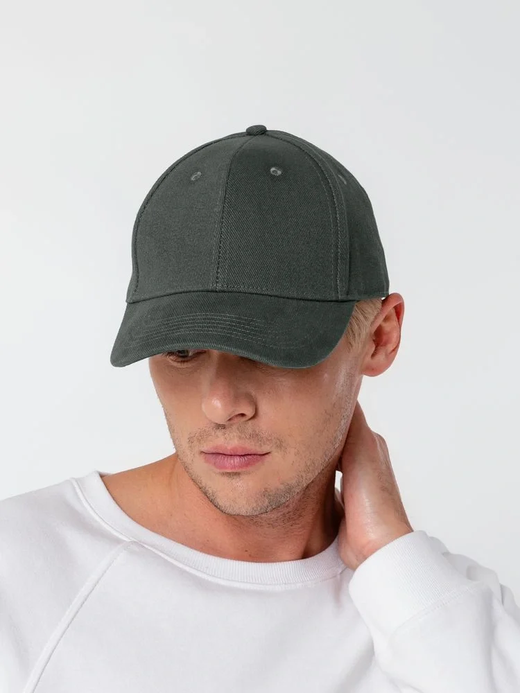 Бейсболка Hillside, серая - фото 6