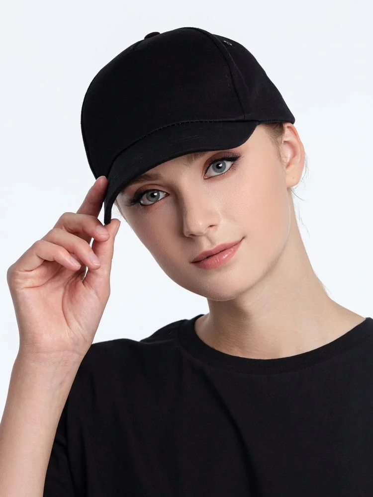 Бейсболка Long Beach, черная - фото 8