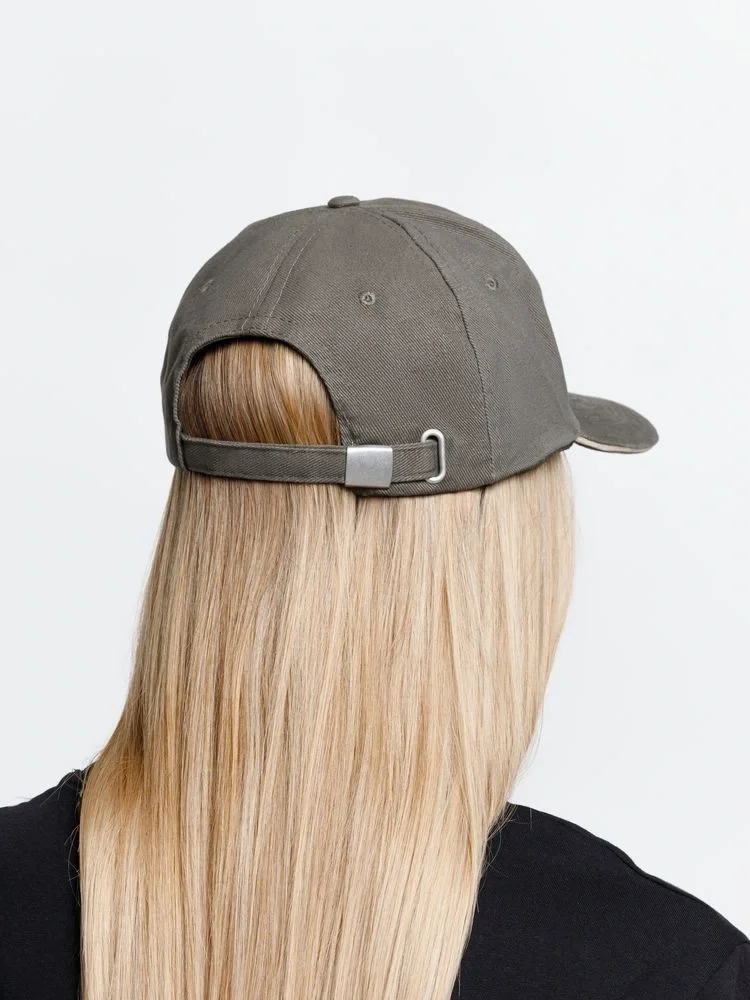 Бейсболка Long Beach, хаки с бежевым - фото 14