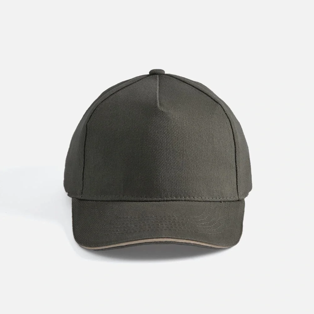 Бейсболка Long Beach, хаки с бежевым - фото 20