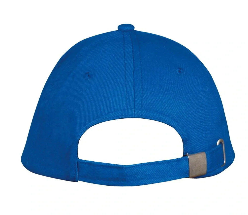 Бейсболка Long Beach, ярко-синяя с белым - фото 4
