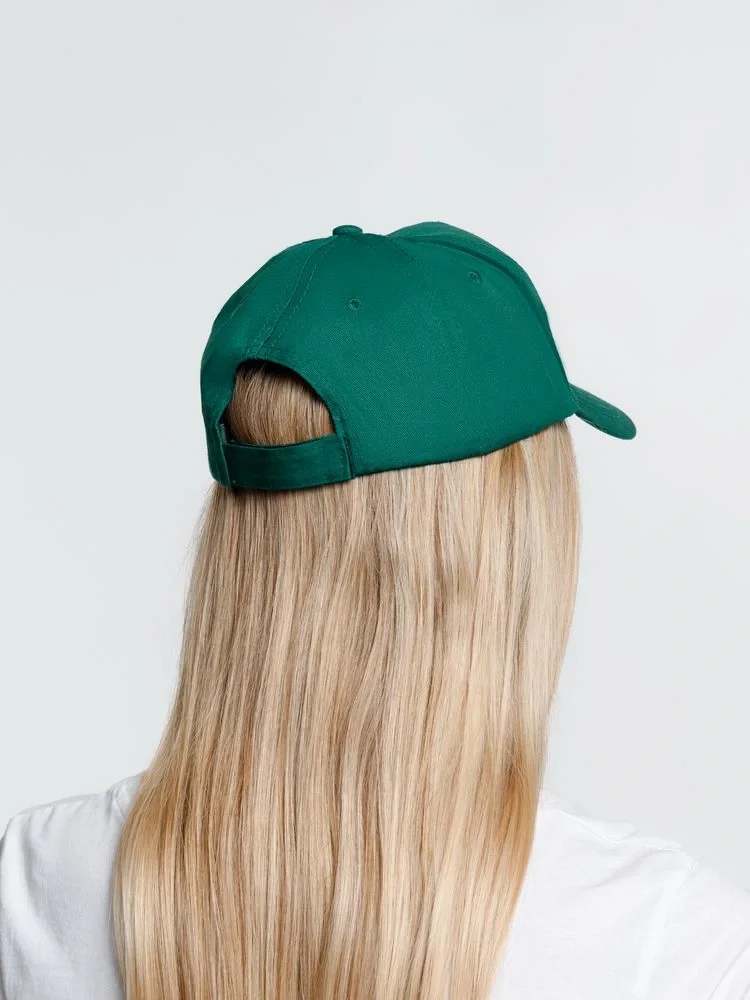 Бейсболка Promo, темно-зеленая - фото 7