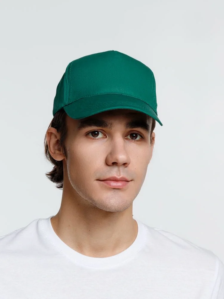 Бейсболка Promo, темно-зеленая - фото 8