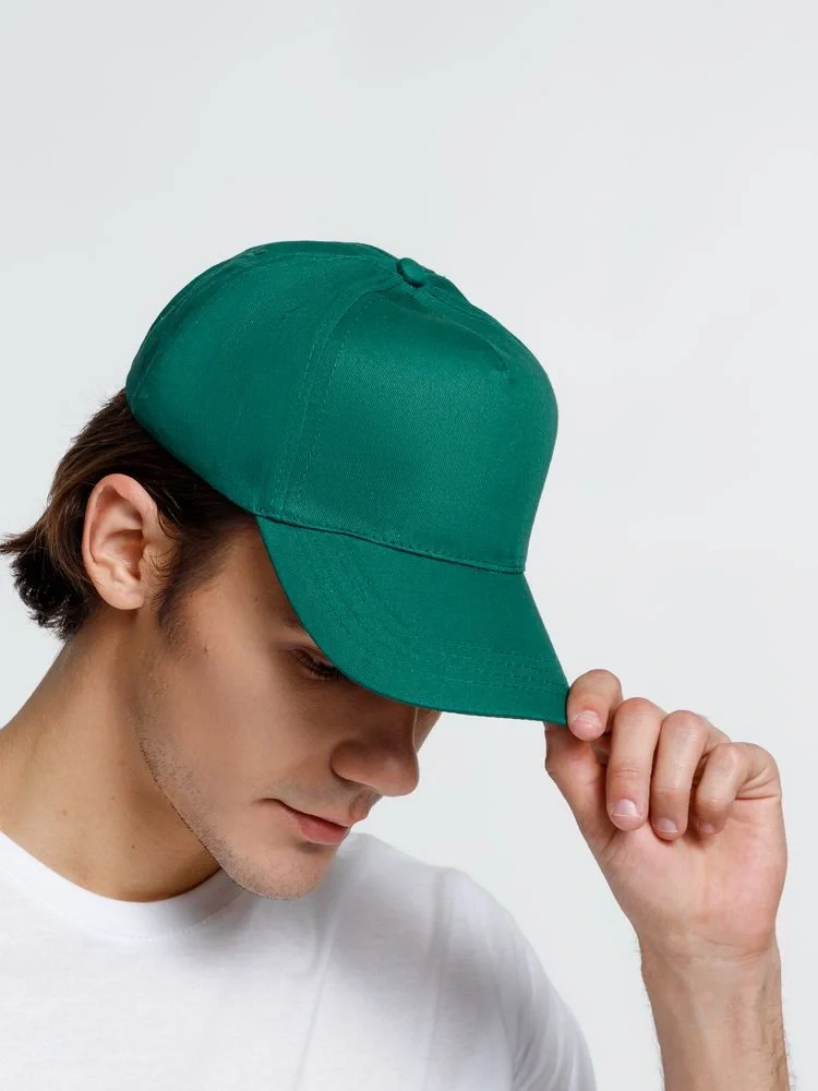 Бейсболка Promo, темно-зеленая - фото 9