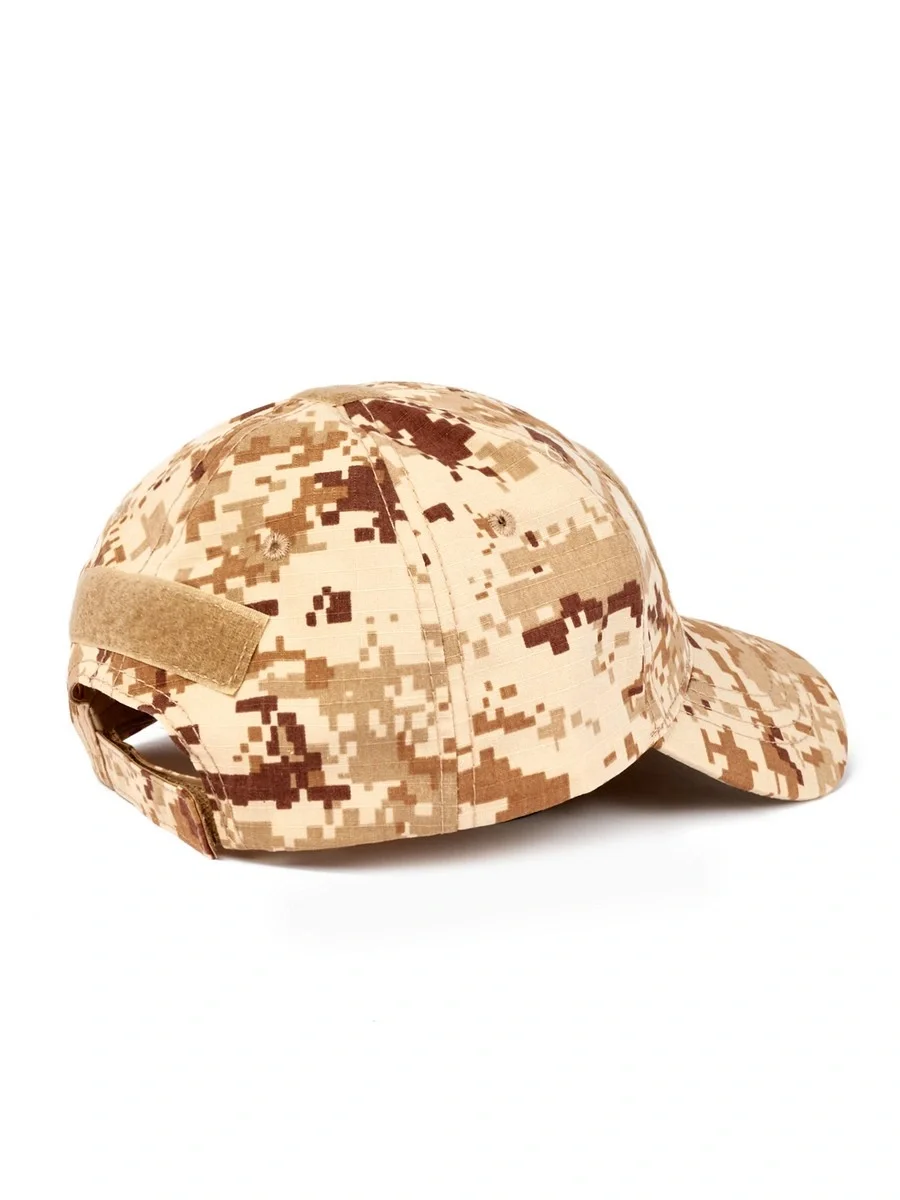 Бейсболка , Рипстоп, цвет Песочный - фото 3