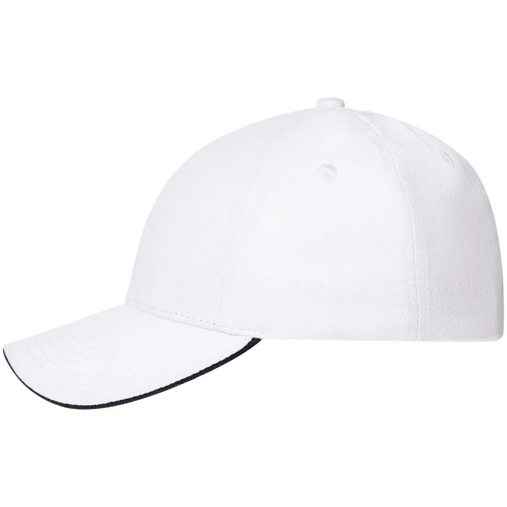 Бейсболка Spiker, белая с темно-синим - фото 2