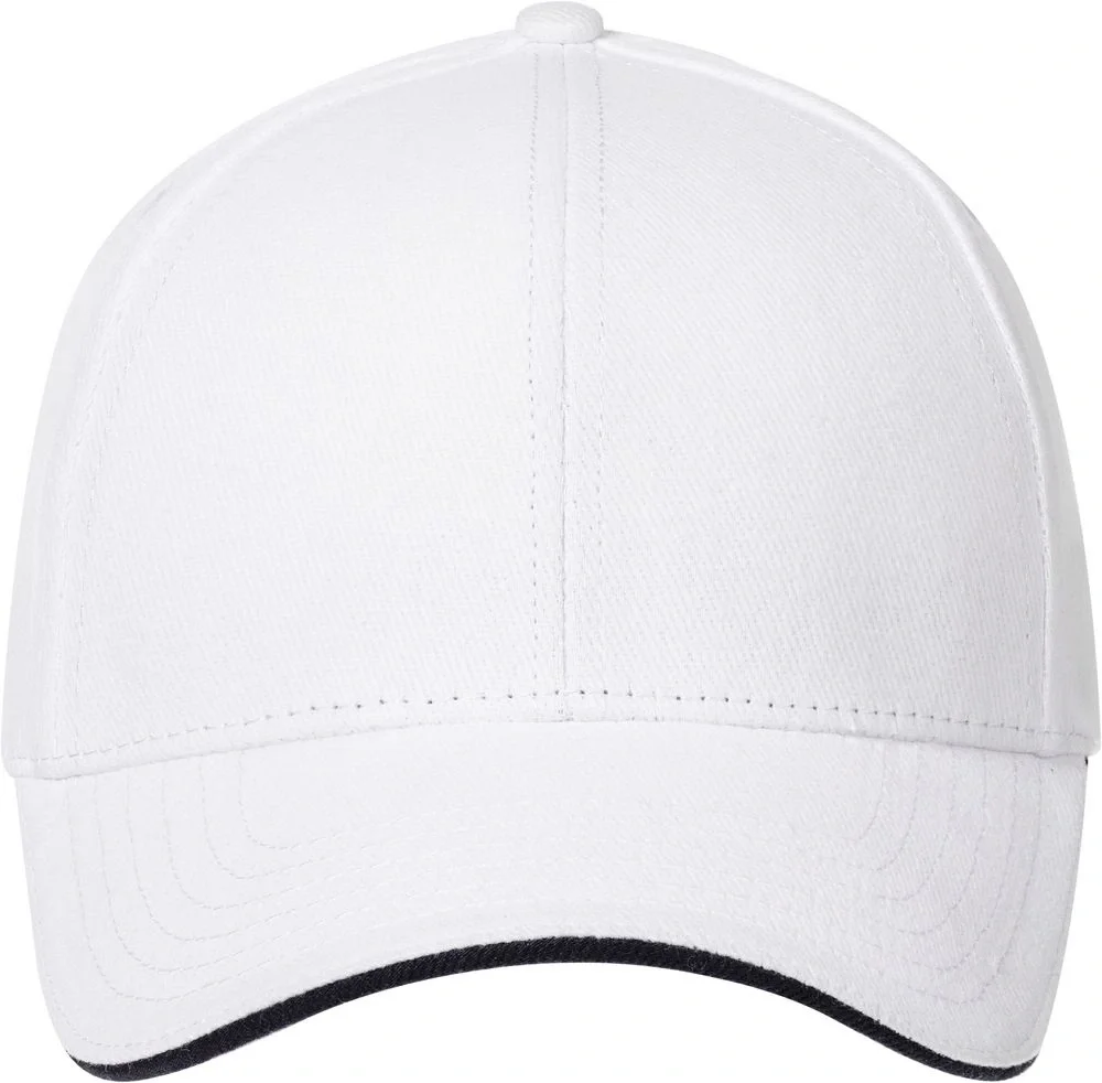 Бейсболка Spiker, белая с темно-синим - фото 3
