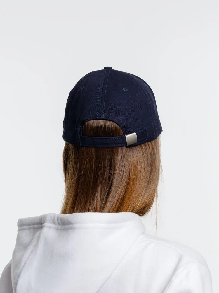 Бейсболка Spiker, темно-синяя с белым - фото 7