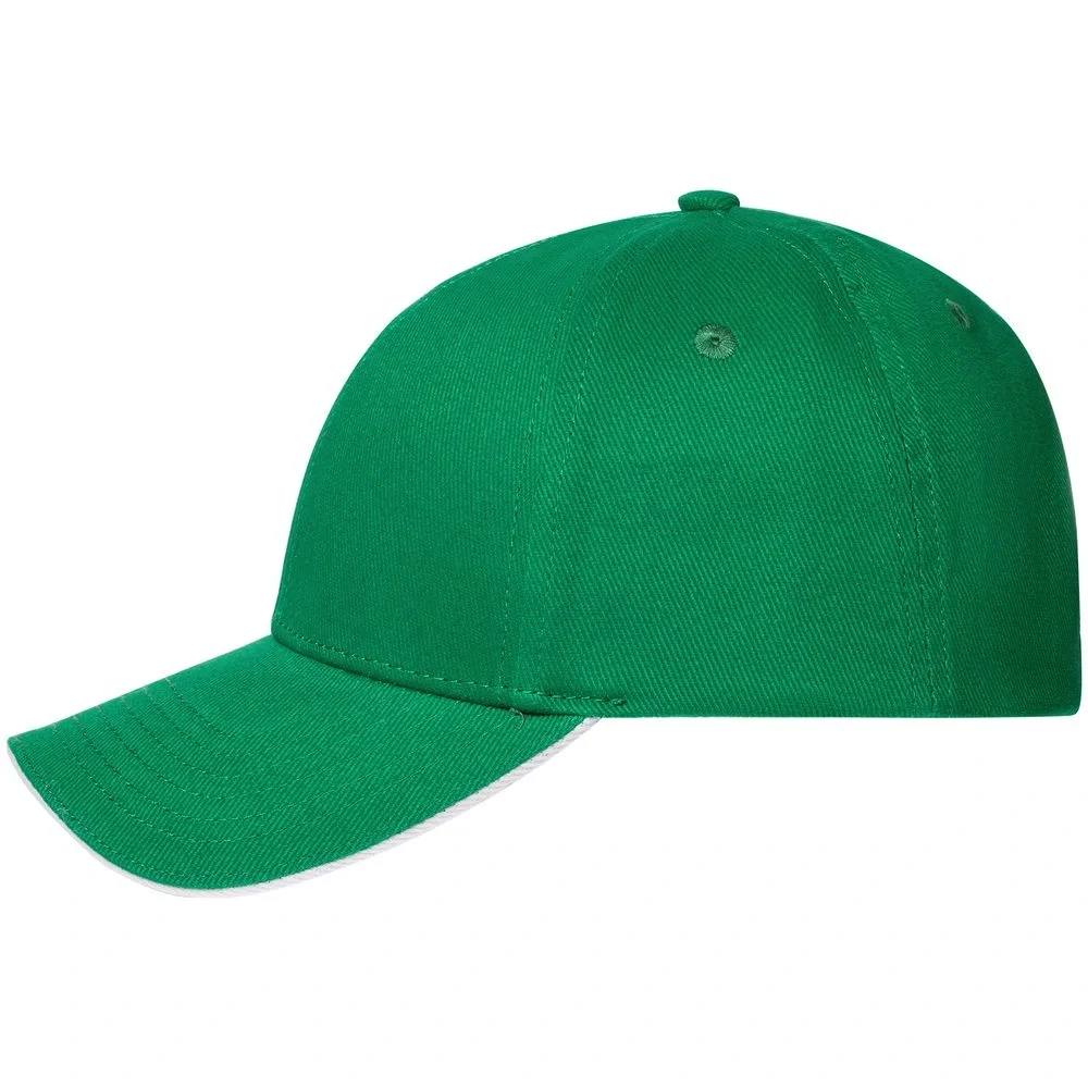 Бейсболка Spiker, зеленая с белым - фото 2