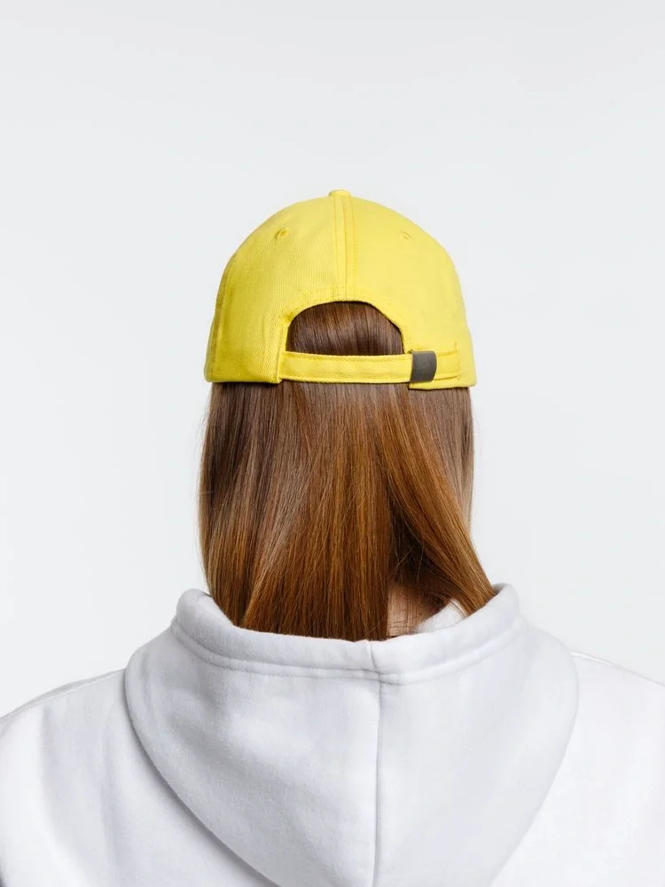 Бейсболка Spiker, желтая с белым - фото 11